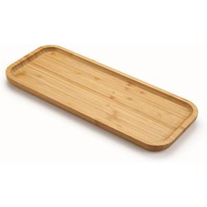 Bamboo Vanity Tray, Bathroom Counter Tray, Toilet Tank Tray, Bathroom Tray for Organizing and Home Decor, 14.2 x 6 x 0.8 inch