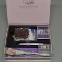 Electric Nail Drill Professional 50000RPM, Fast Removal Electric Nails Drill, 6000mAh Rechargeable Portable Nail Drill Machine for Acrylic Gel Nails, Manicure Polishing for Salon Home, Purple