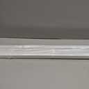 DEZ FURNISHINGS Premium Cordless 1" Room Darkening Vinyl Mini Blinds, 30.5" W x 64" H, White