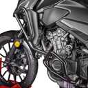 Motorcycle Upper Lower Engine Guard Crash Bar Compatible with H-onda CB500X CB 500 X CB500 X CB-500-X 2019 2020 2021 2022 Falling Frame Bumper Protector Crashbar Part (Lower). many scratches during transportation