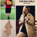 Eurzom 2 Pairs Plus Size Fleece Lined Tights Women Winter Thick Thermal Leggings Cozy Stretchy Pantyhose for Cold Weather (XL)