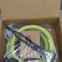 50 Amp Generator Cord 15FT and Power Inlet Box, NEMA 14-50P Male to SS2-50R 125/250V Twist Lock Connector with Pre-Drilled NEMA SS2-50P Generator Inlet Box for Generator to House, ETL Listed