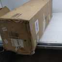 8 FT Pre-Lit Christmas Tree 3-Minute Quick Shape Flocked Decor with 600 LED Lights