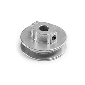 Terre Products, Heavy Duty 2.5" V-Groove Drive Pulley, Precision 1/2" Bore, Robust Z3A Zinc Alloy Die Cast Pulley