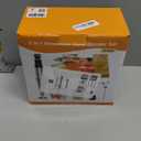 Immersion Blender Handheld Corded Hand Blenders Set 1100W, Trigger Variable Speed 5 in 1 Stick Emulsifier with Chopper, Whisk and Frother for Soup, Baby Food and Smoothies,Black