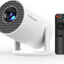Magcubic HY300PRO Mini Projector with WiFi and Bluetooth, 4K Support 200ANSl Smart Portable Projector, AutoKeystone, 180 Rotation, Home Video Proyector for Home, Bedroom, Outdoor