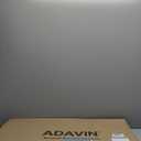 ADAVIN Garden Fence Animal Barrier with Gate 32 in(H)17.5 Ft(L) 8 Panels,Rustproof Metal Wire Tall Fencing Border for Dogs Rabbits,Outdoor no dig pet Fences,Black Flower Edging for Yard,Arched