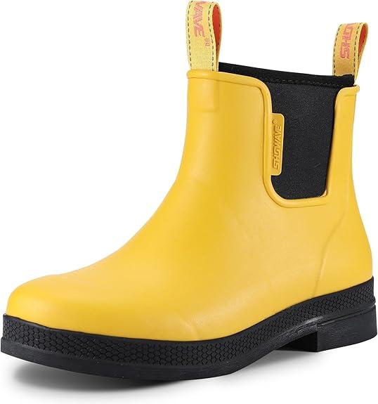 GoGo Adult Garden Bootie Shoes - Yellow,  SIZE 7