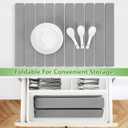 Cabilock Absorbent Stone Dish Drying Mat 23X15 Inch Gray Kitchen Counter Drying Tray for Dishes Cups Utensils Quick Water Absorption