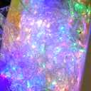 JXLEDAYY Christmas Lights Super Long 1280 LED 131 FT LED String Lights with 240 Drops Plug in 8 Modes Christmas Decoration for Holiday Wedding Party Bedroom Garden Patio Outdoor Indoor (Multicolor)