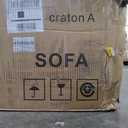 Benjara Lna 84 Inch Sectional Sofa, Pull Out Bed, Storage Chaise, USB