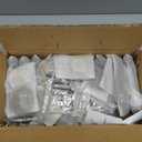 Industrial L Pipe Shelf Brackets for 7-14 In Depth Wood,Heavy-Duty 3/4" Iron,Wall Mount Floating Shelf Bracket L Metal Pipe Shelving Brackets for Wood-Black DIY Pipe Shelves(6.7*3.1 Inch 10 Pack)