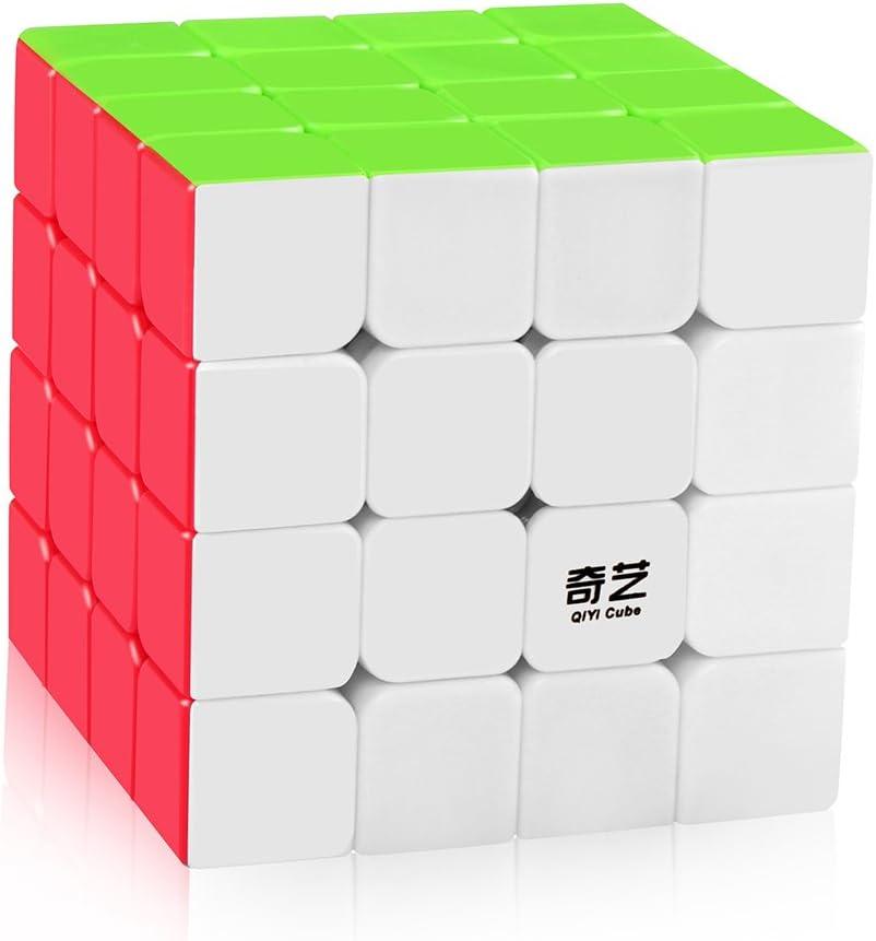 DFantiX QYTOYS Qiyuan S 4x4 Speed Cube Stickerless Cube 4x4x4 Magic Puzzle Toys Educational Gifts for Kids