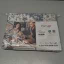 PURRUGS Vintage Farmhouse Boho Throw Rug 2x3 ft, Non-Slip Machine Washable Rug, Accent Oriental Area Rug for Entryway, Kitchen, Bedroom, Living Room and Dining Room, Coral Red/Marine Blue