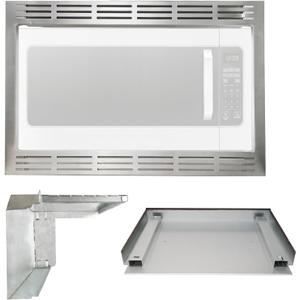 NN-TK922SS 27-inch Microwave Trim Kit, 27-Inch Stainless Steel Microwave Trim Kit - Compatible with 2.2 Cu Ft Built-in Microwaves, Trim Kit for Microwave