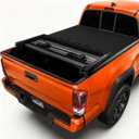 Soft Tri-Fold Truck Bed Tonneau Cover for 2022 2023 2024 2025 Tundra (Excl. Trail Edition) Fits 5.5FT(66.7") Bed|for Models with or Without The Deck Rail System