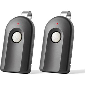 2 Garage Door Opener Remote Compatible with Genie & Overhead Garage Door Opener Remote Intellicode at 390MHz, Replacement for ACSCTG Type 1 / GIT-1 (1997Present), Easy to Programming, Include Clip.
