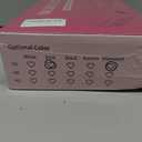 BQAN Nail Dust Collector Portable for Home & Salon - 4200RPM Vacuum with Reusable Filter, for Acrylic Drilling Dust Beginner Friendly Small Manicure Tool (Pink Rhinestones)
