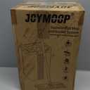 JOYMOOP Mop and Bucket Set with Wringer, Flat Mops for Floor Cleaning, Wall Mop Cleaner with Long Handle, Hardwood Floor Mop with 4 Microfiber Pads