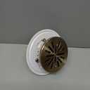 Delta 4 Inch Brushed Gold Tile-In Round Shower Floor Drain with Gasket and Removable Drain Gate, Champagne Bronze DT061411-CZ