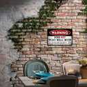 3 x Funny Metal Tin Sign Vintage Garage Signs For Men, Man Cave Sign Metal Bar Signs Decor Dad's Garage Metal Sign Outdoor Bar Signs Sarcastic Gifts Metal Signs For Home Wall Decor 8x12 Inch