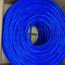 | Heavy-Duty CAT6 Plenum Cable 1000ft | UTP, 23AWG, 550MHz | DSX-8000 Certified | Stable & Remarkable Performance (Blue)