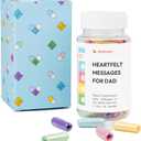 50+ Heartfelt Messages for Dad  What I Love About You Jar  Birthday Keepsake or Gift from Daughter  Best Dad Ever Present for Christmas, Fathers Day, or Any Special Moment