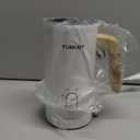 TUMIDY Milk Frother Electric, Coffee Frother, Warm and Cold Milk Foamer,4 IN 1 Automatic Milk Warmer Stainless Steel for Coffee, Latte, Hot Chocolate (White)