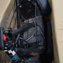 URBANMAX Electric Scooter with Seat, 550W Motor, 18.6MPH Top Speed, 20 Miles Range, Adults Electric Scooter with Large Storage Basket for Pets Dogs and ItemsC1S-V1