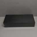 BAYKA Floating Shelves for Wall, Wall Mounted Rustic Wood Shelves for Bathroom, Bedroom, Living Room, Kitchen, Hanging Shelf for Books/Storage/Room Decor with 22lbs Capacity (Black, Set of 3, 15.7in) (A. Black - Universal Classic Style)