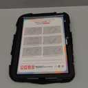 SEYMAC stock Case for iPad (A16) 11th/10th Generation 11''/10.9'' 2025/2022, Full-Body Drop Protection Case with Screen Protector &360 Rotate Hand Strap/Stand, Black