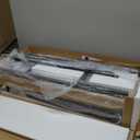 SUPERJARE Triple Bookshelf, Bookcase with 11 Open Display Shelves, Wide Book Shelf Book Case for Home & Office, 4 Tier, Rustic Brown