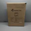 StrongTek Premium Teak Shower Bench, Durable Spa Stool with Storage, Comfortable Seating for Showering, Elegant Bathroom Furniture, Ideal for Seniors, Perfect for Shower, Bath, or Garden Use