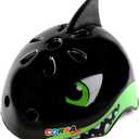 Kids Toddler Bike Helmet, Adjustable and Multi-Sport for Child Boys and Girls, 2 Sizes (Small: 50-54 cm / 19.6"-21.3", Shark(Black))