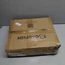 CAROD Soccer Rebounder Board, 40 X 16 Inch Portable Soccer Training Equipment, Two Rebound Angles, Equipped with Two Sandbags and Two Ground Stakes, Suitable for Soccer Passing and Shooting Drills