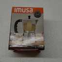 IMUSA USA B120-42V Aluminum Espresso Stovetop Coffeemaker 3-Cup, Silver (Pack of 1)