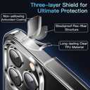 CASEKOO for iPhone 13 Pro Max Case Crystal Clear, [Never Yellow Technology] [Military-Grade Protection] Transparent Slim Cover Women Men for iPhone 13 ProMax Phone Case 6.7 inch, Clear
