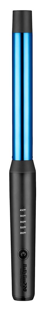 Nano Titanium Professional Curling Wand For All Hair Types, Reaches 430 Degrees For Long Lasting Curls (1 Inch, Black)