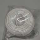 G-PLUG 100FT RG6 Coaxial Cable Connectors Set- High-Speed Internet, Broadband and Digital TV Aerial, Satellite Sky Cable Extension- Weather-Sealed Double Rubber O-Ring and Compression Connectors White