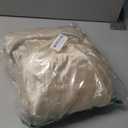 DIMJ Comforter Storage Bag - 100L Large Capacity Blanket Storage Compression Bags, Washable Space Saving Self Compression Organizer with Window Handles, Space Saver for Clothes, Bedding, Sheet (100L x 3 Pack, Beige)