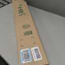 ARLO BLINDS Sheer Bamboo Roman Shades with Valance - Tuscan, 34" W x 60" H - Light Filtering Cordless Blinds for Interior Windows - Real Natural Bamboo Material - Mounting Hardware Included