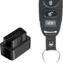 Keyless Entry Remote DIY Kit 4 Button Compatible with Hyundai Elantra 2007-2016. Sonata 2006-2014 (FCCID:OSLOKA-360T)