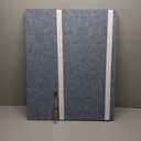 Cork Board Alternative, 29"x23" Felt Picture Board, Contains 1 Box of 20 Push Pins, Better Home Wall Decoration Than Paper Bulletin Board Roll - Beige