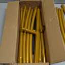 7.2FT Circle Balloon Arch Stand for Floor Round Arch Backdrop Stand for Parties Flower Balloon Arch Frame Kit Flower Gold Metal Arches Backdrop for Birthday Party Wedding Christmas Decorations