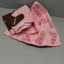 STORRVOL Set of 2 Pink Christmas Pillow Covers 18x18 Inch Christmas Gingerbread Man Cane Pillow Xmas Throw Pillow Covers Xmas Embroidery Pillowcase for Home Winter Holiday Party Couch Sofa Decoration