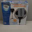 EZ-CHILL 16 Oscillating Pedestal Fan, 3-speed Options, 90-Degree Oscillating Head, Adjustable Height and Tilt, Powerful Air Flow, Black, MTFS-16B-BLK