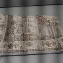 Area Rugs 10x14 Living Room: Machine Washable Rug - Soft Carpet for Bedroom - Stain Resistant Vintage Distressed Area Rug 10'x14' Beige