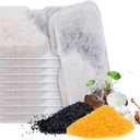 4 x Cat Water Fountain Filters,Replacement Filters for Pet Fountain Cat Drinking Fountain,Triple Filtration System,10 Pack