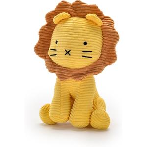 Lion Plush Corduroy Stuffed Animal for Baby, Toddler, Kids, Plushies Plush Doll Gifts for Boys Girls, Quality Material(Yellow) 11" (Yellow)