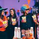 100 Pcs Gothic Christmas Plastic Cups Bulk 16 oz Disposable Pink Bat Spooky Party Christmas Cups for Creepy Nightmare Party Supplies Cold Drinks